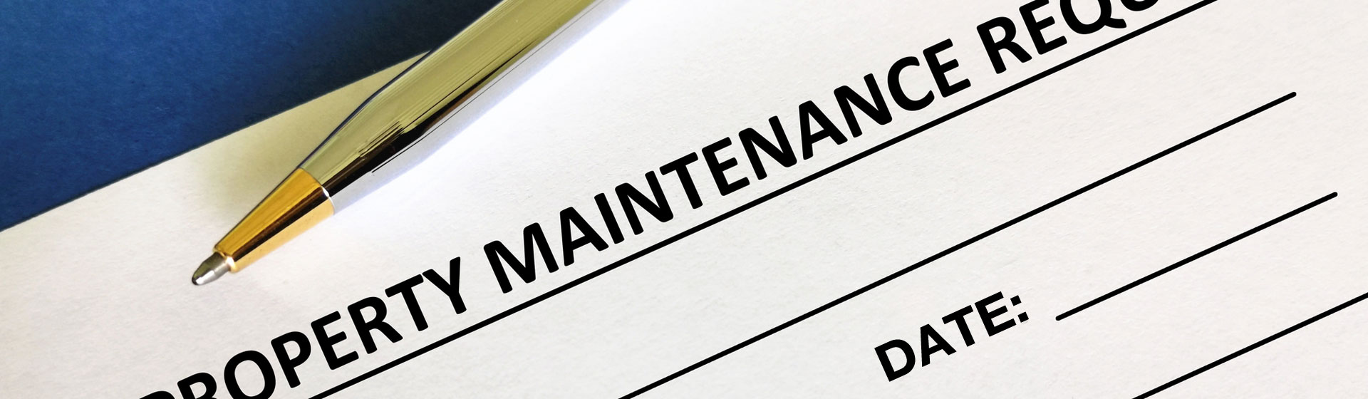 maintenance request form
